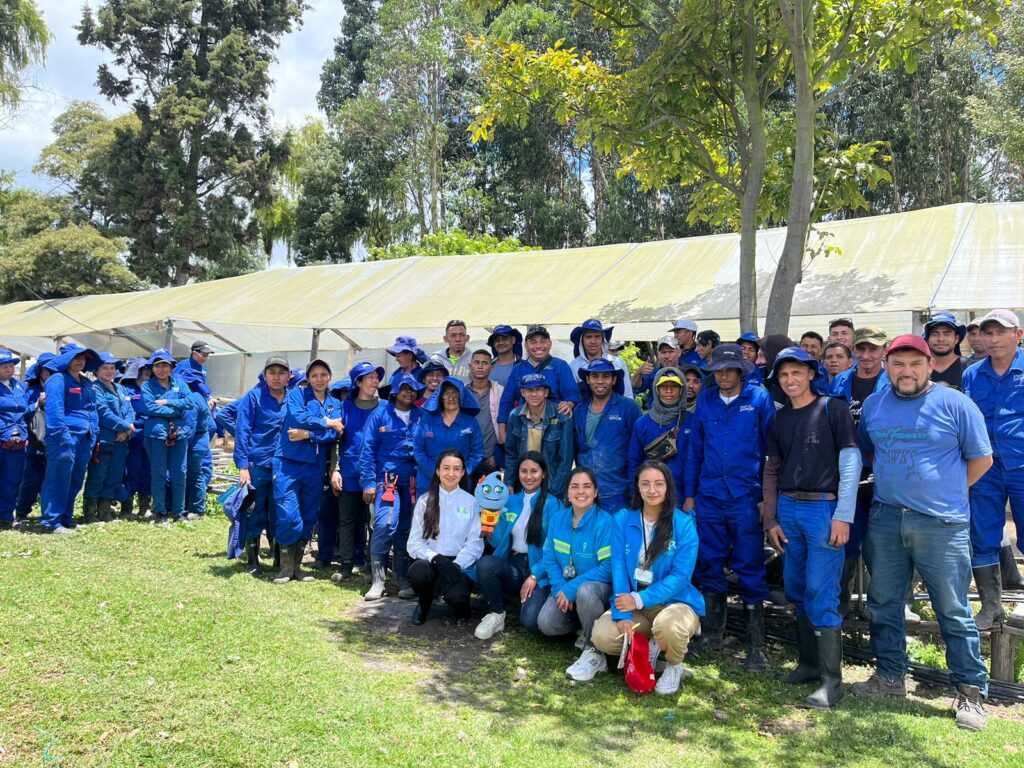 Jornada de campo del programa PUEAA en Cajicá